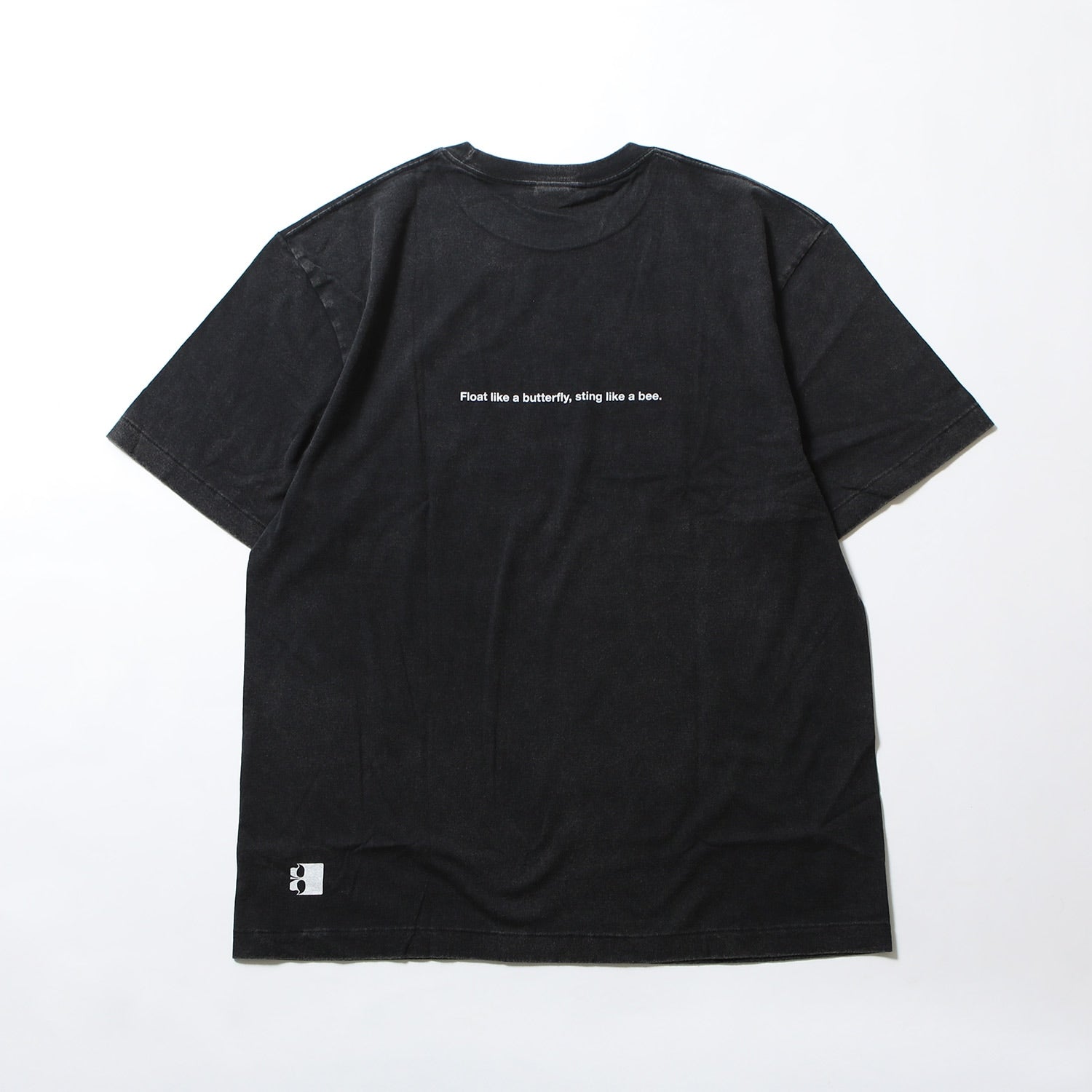 Boxer Metal Logo T-Shirt – Black – flat lay