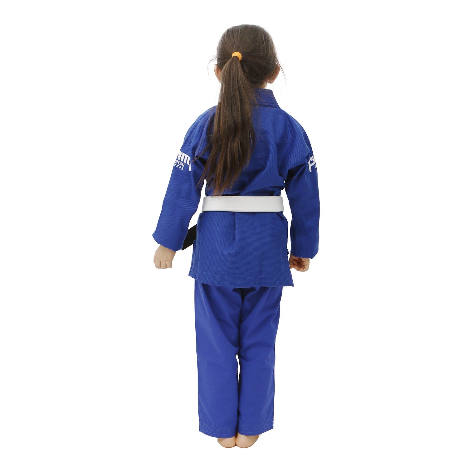 Isami Starter Kids BJJ Gi – Blue – model shot