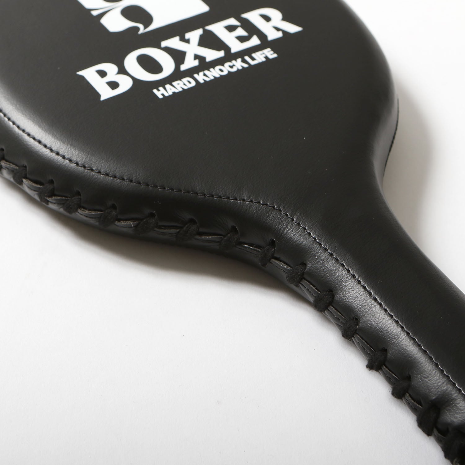 Boxer Punch Paddles – Black – detail shot