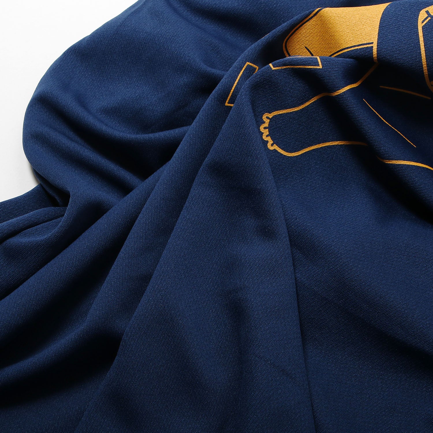 Isami You Can Do It Karate Bear T-Shirt in Indigo, detail
