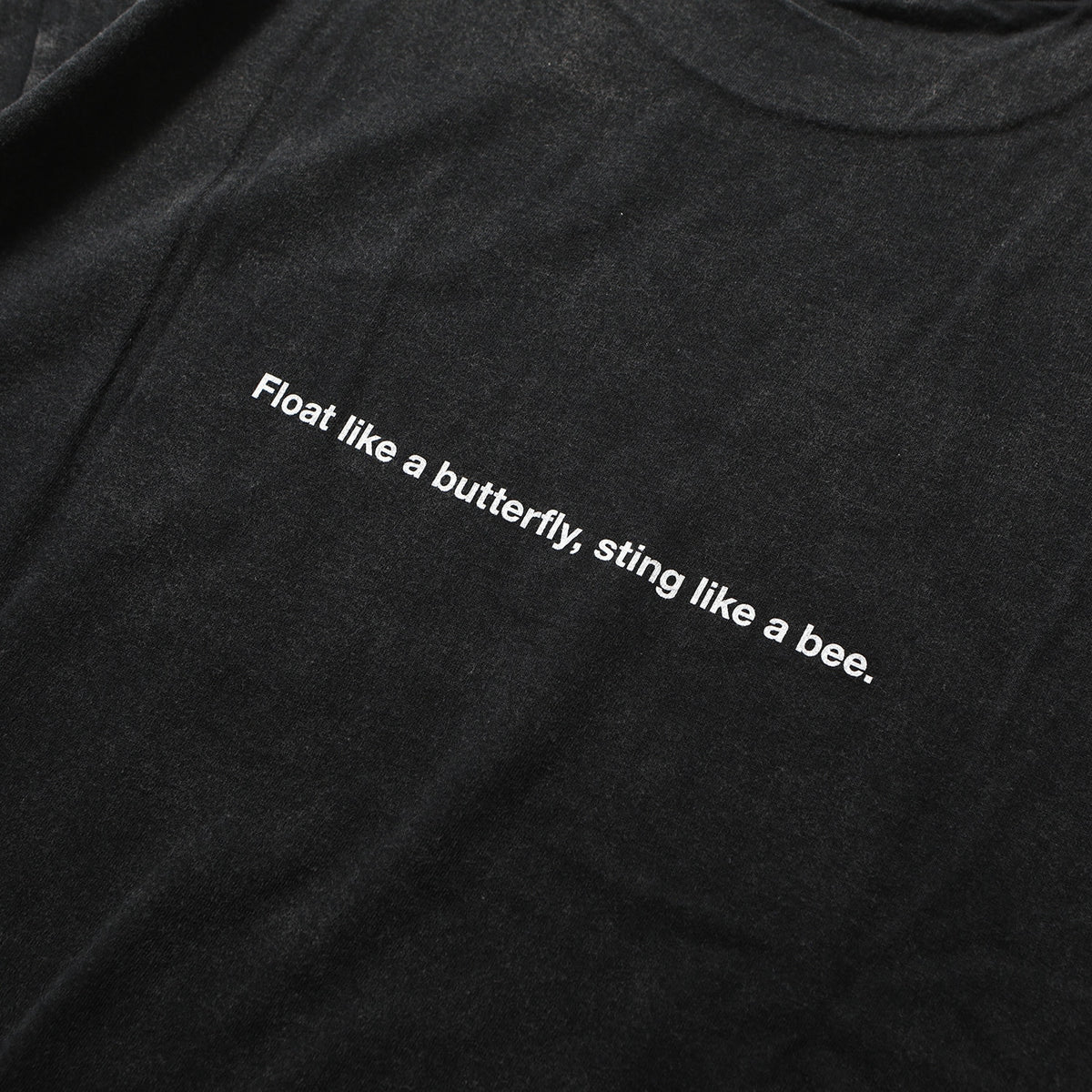 Boxer Metal Logo T-Shirt – Black – detail shot