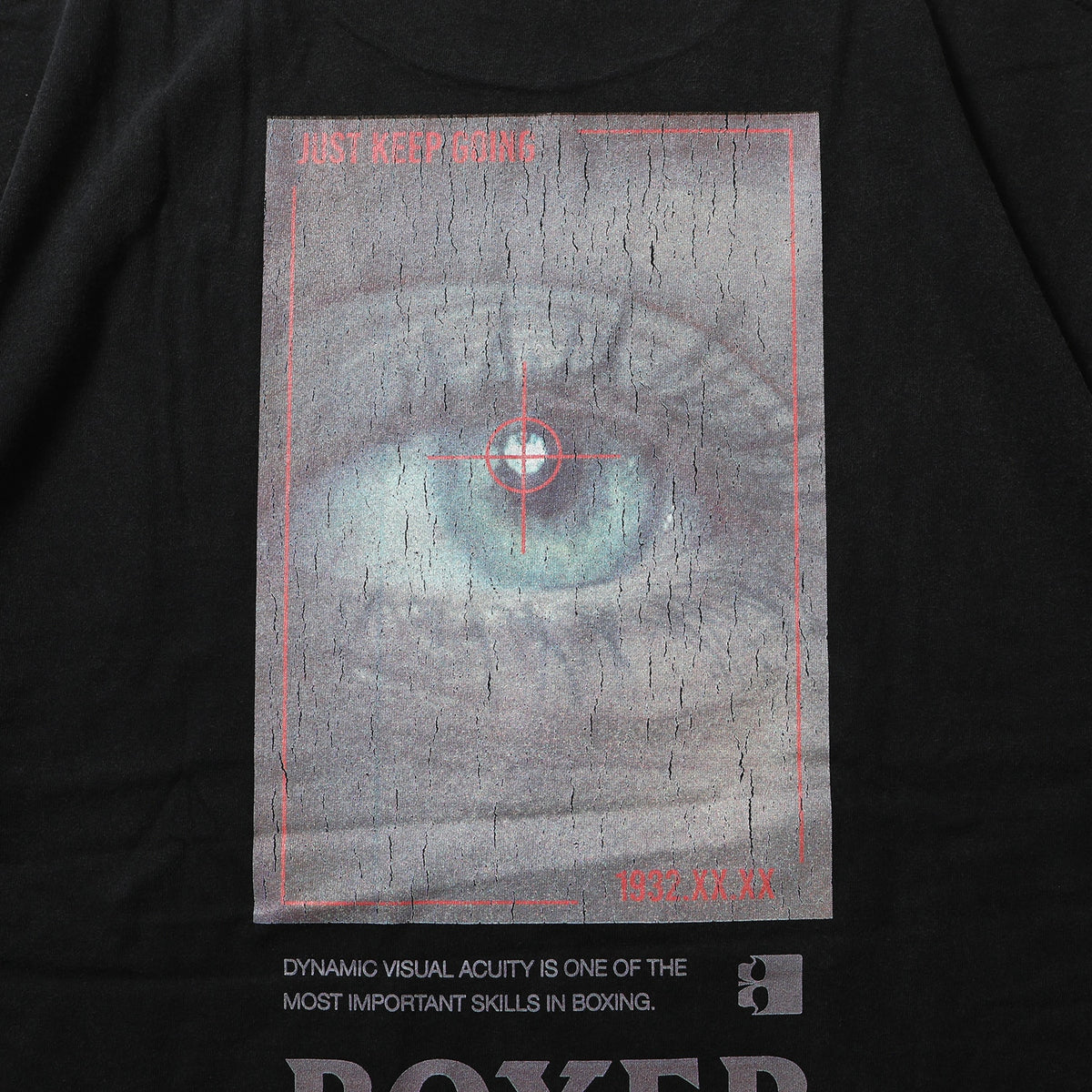 Boxer Dynamic Vision T-Shirt – detail shot