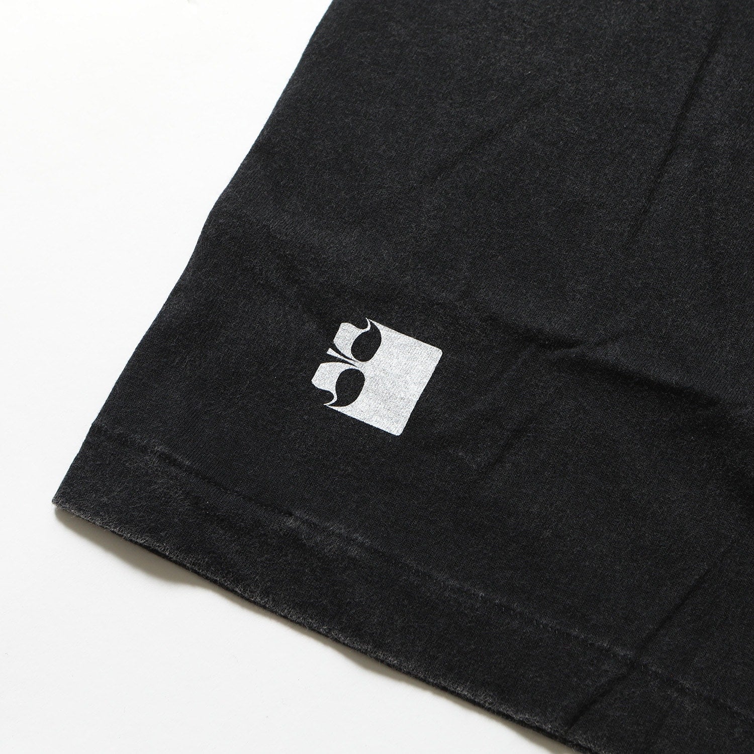 Boxer Metal Logo T-Shirt – Black – detail shot