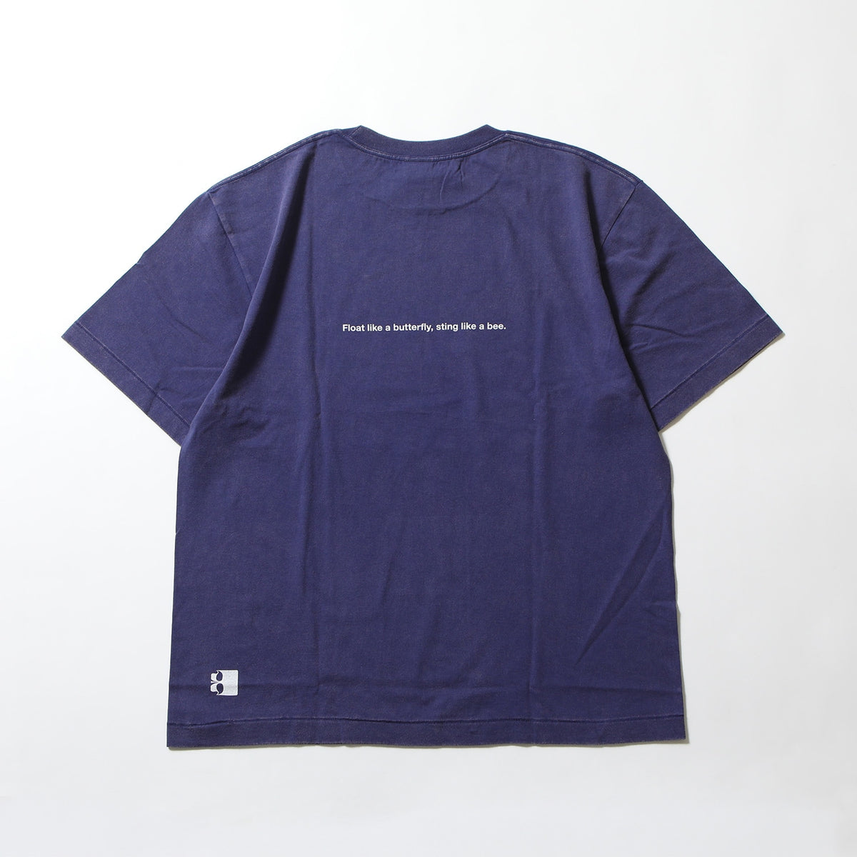 Boxer Metal Logo T-Shirt – Purple – flat lay