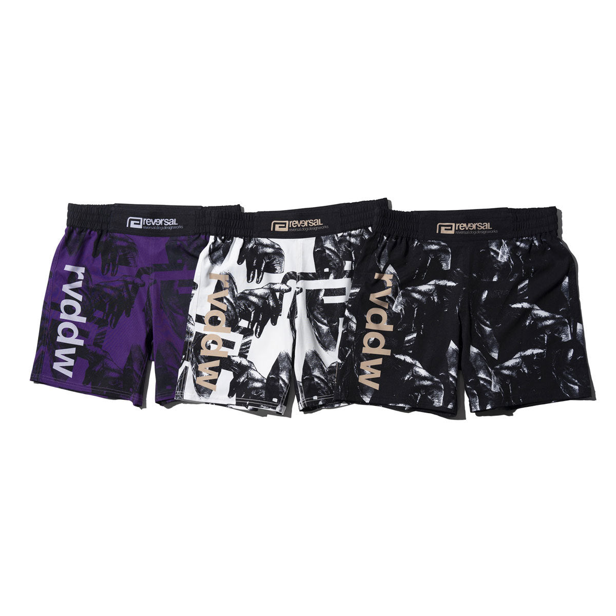 Answer Sign Fight Shorts-Reversal RVDDW-ChokeSports