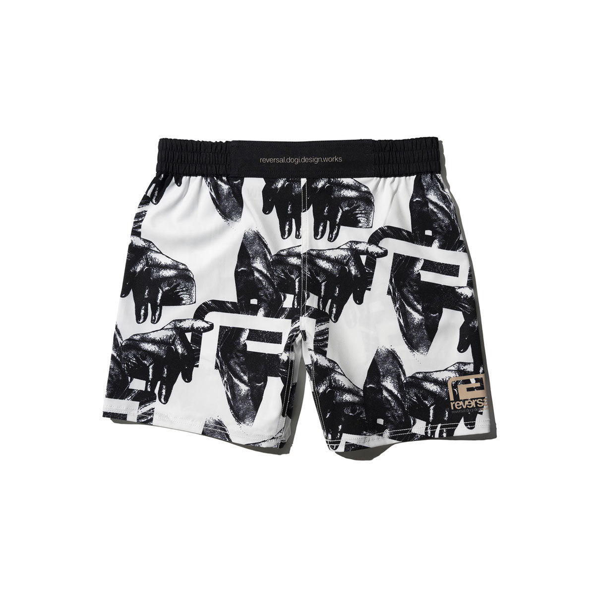 Answer Sign Fight Shorts-Reversal RVDDW-ChokeSports