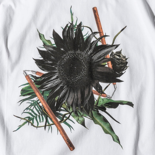 Black Sunflower T-Shirt-Reversal RVDDW-ChokeSports