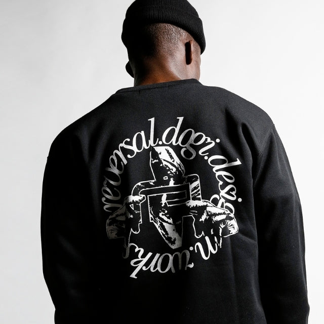 Circle Logo Fleece Crewneck-Reversal RVDDW-ChokeSports