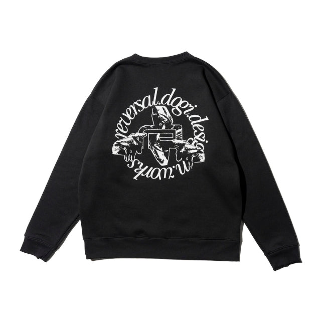 Circle Logo Fleece Crewneck-Reversal RVDDW-ChokeSports