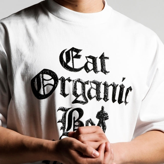 Eat Organic Be Natural T-Shirt-Reversal RVDDW-ChokeSports