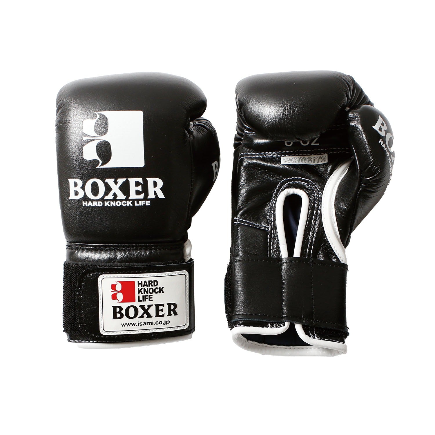 イサミ　 BOXER HARD KNOCK LIFE パンチングミット Women's Boxing Gloves 8oz 10oz Isami Japan