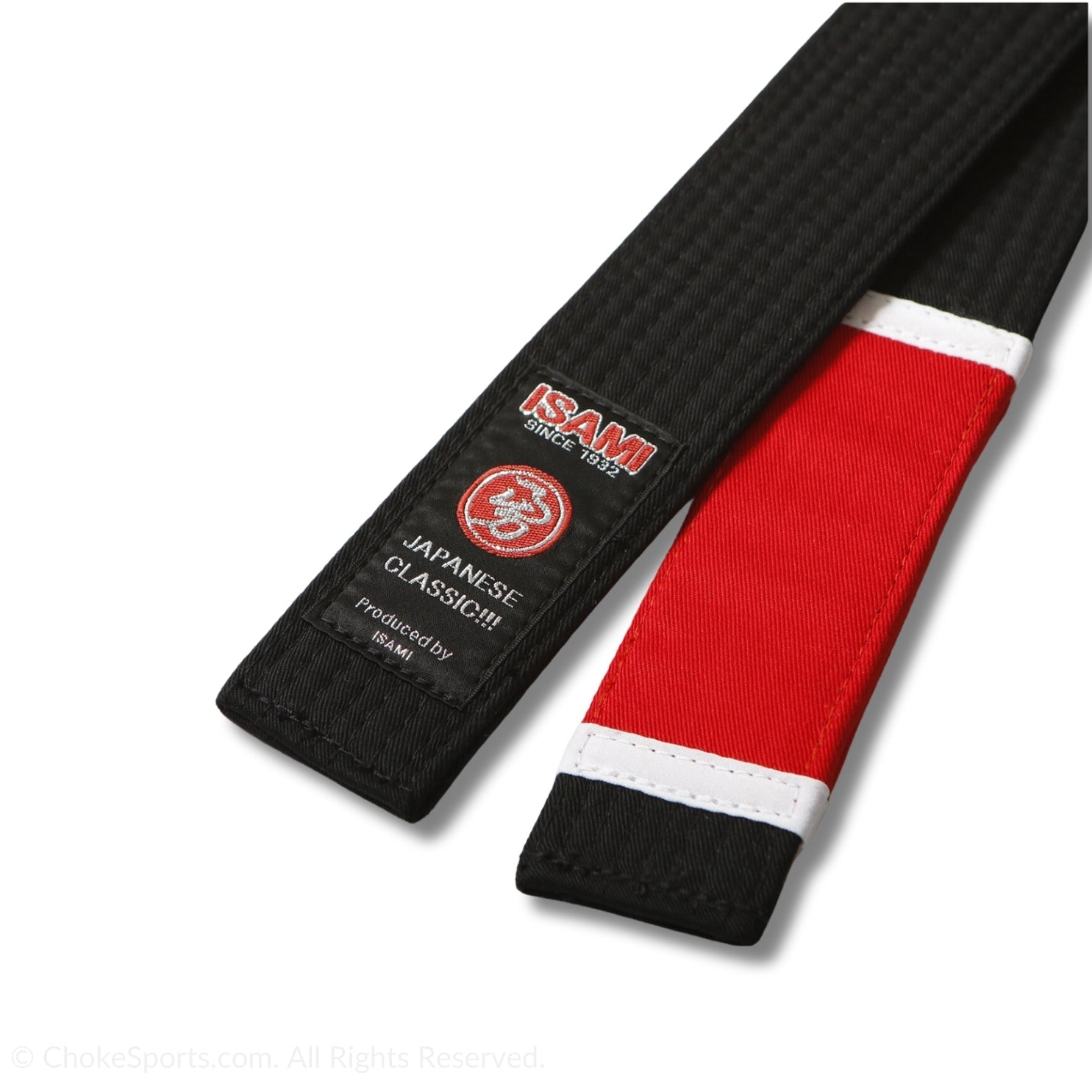 Lightweight Isami BJJ Black Belt with Embroidery & Degrees