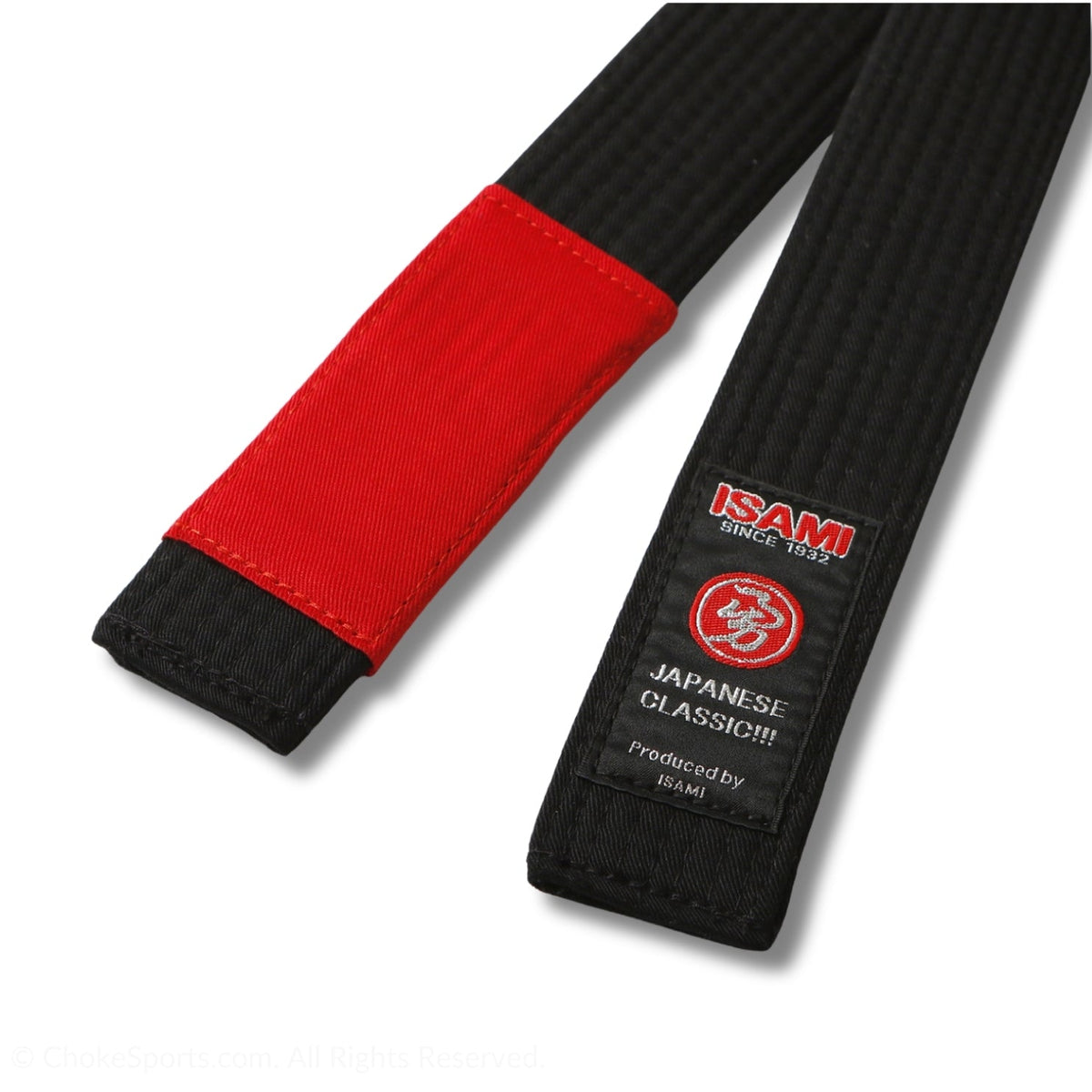 Isami Black Belts - Custom BJJ & Karate Belts with Embroidery
