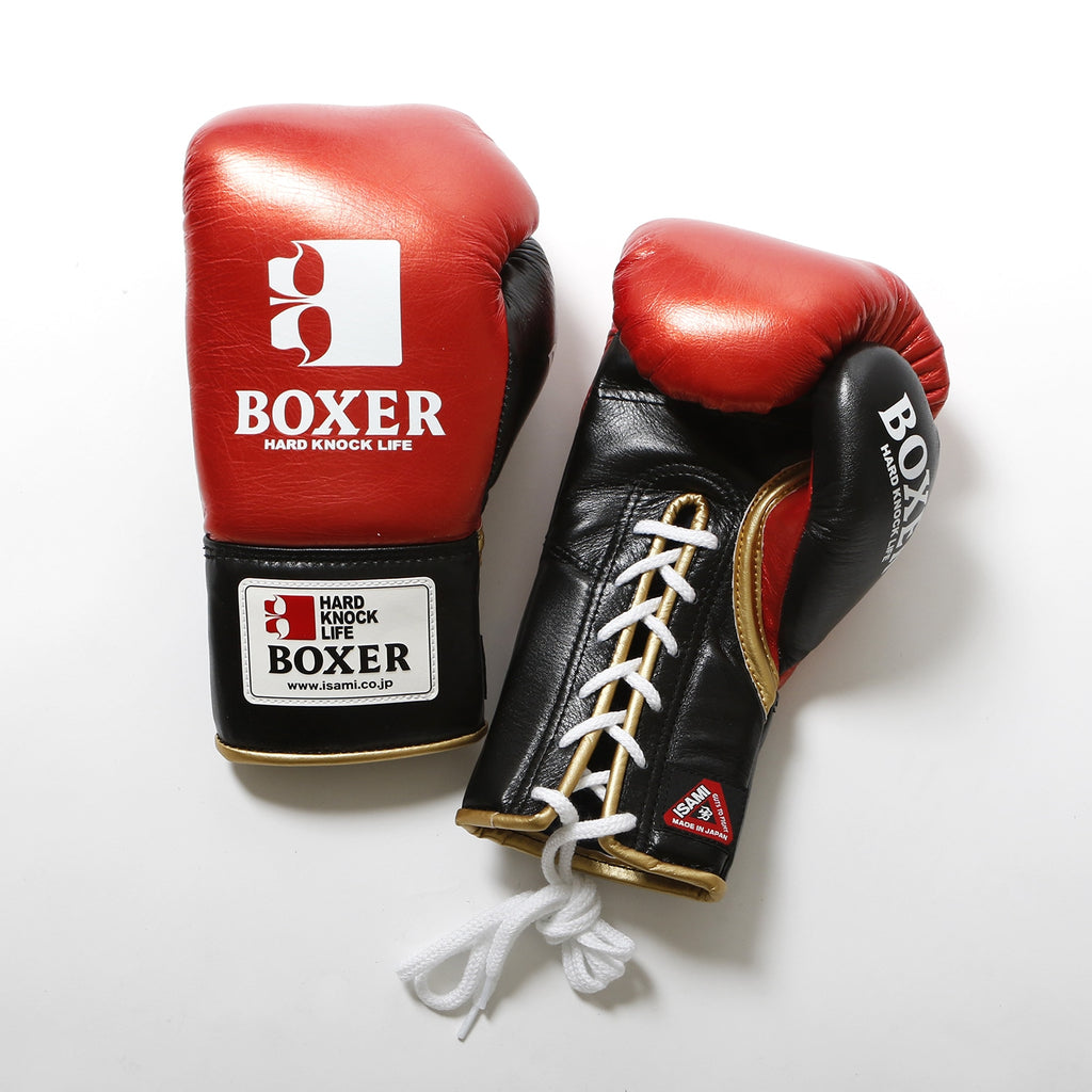 Enamel Boxing Gloves Made in Japan – Isami Glossy Pro Style