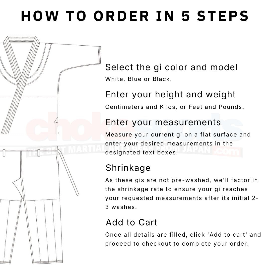 Isami Custom Size BJJ Gi-Isami-ChokeSports