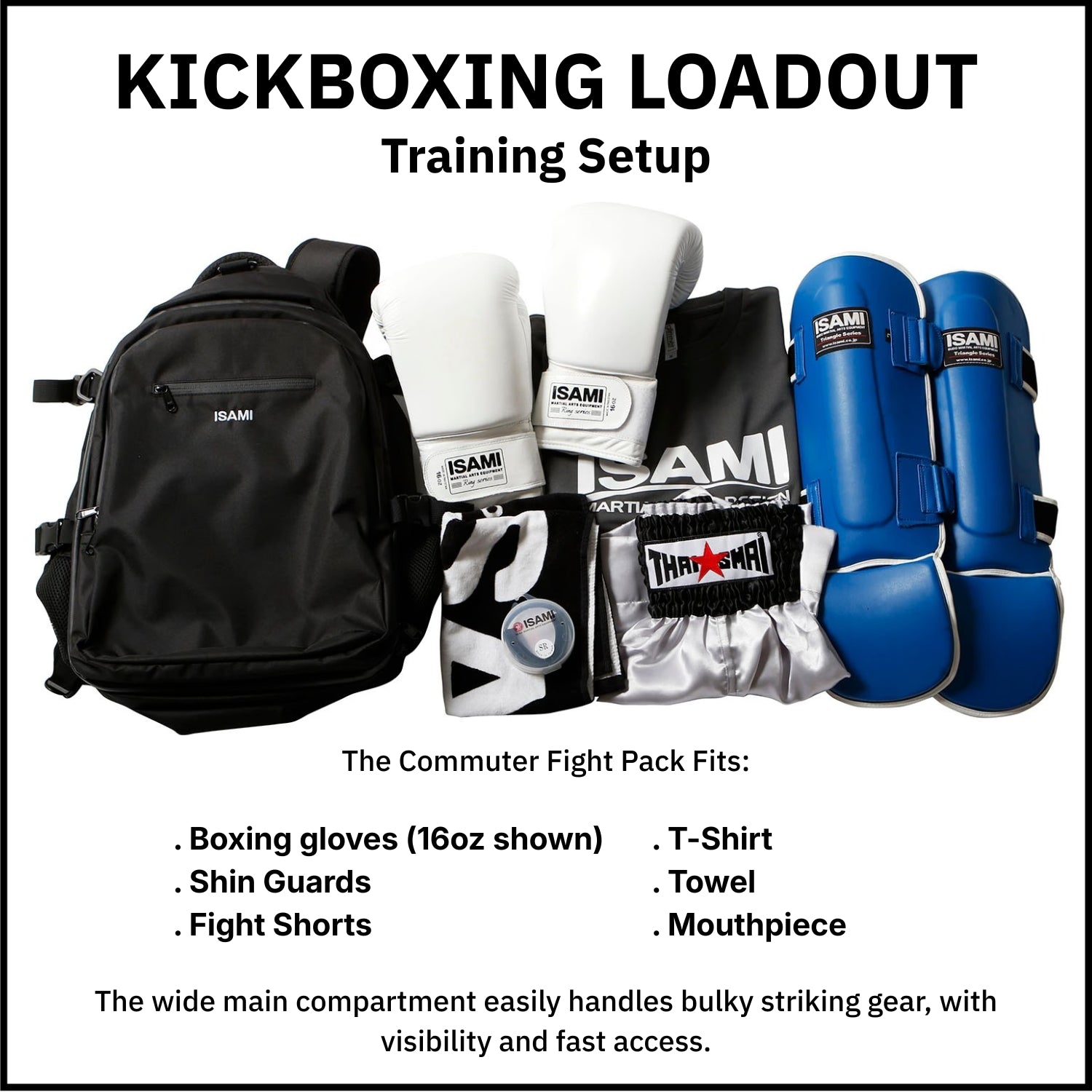 Isami Commuter Fight Pack-Isami-ChokeSports