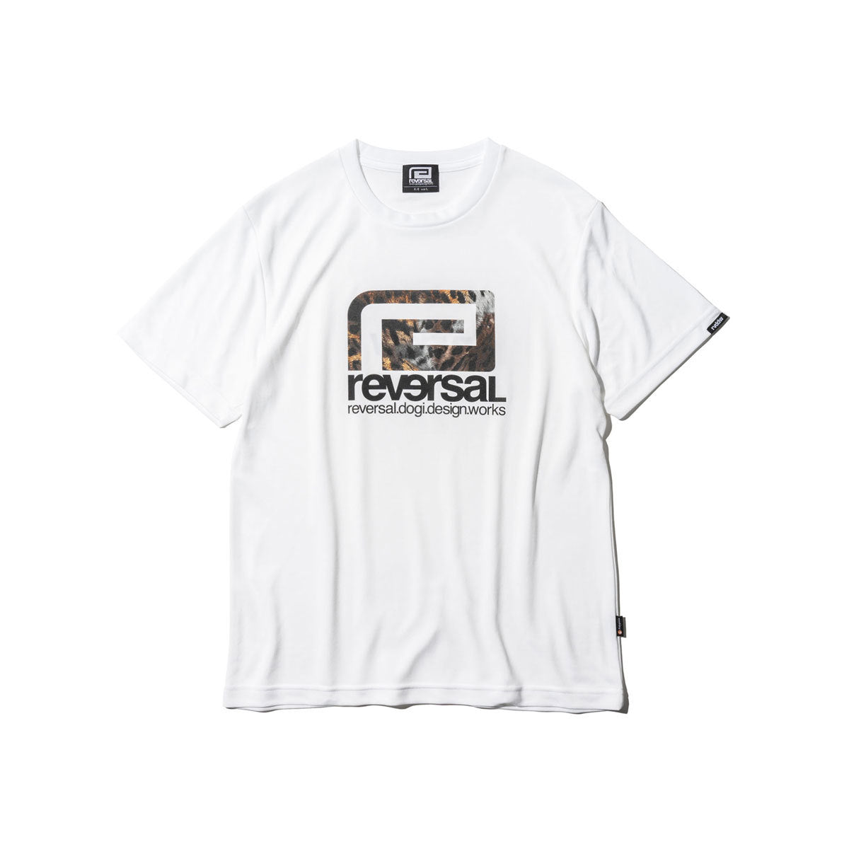 Leopard Big Mark Dry T-Shirt-Reversal RVDDW-ChokeSports