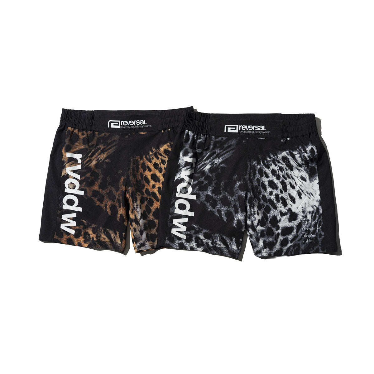 Leopard Fight Shorts-Reversal RVDDW-ChokeSports