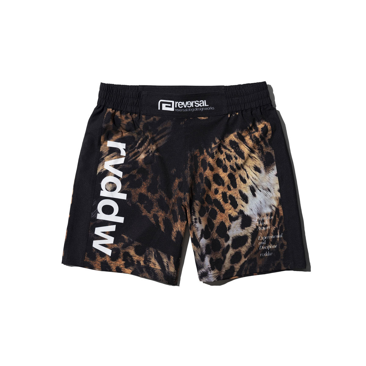 Leopard Fight Shorts-Reversal RVDDW-ChokeSports