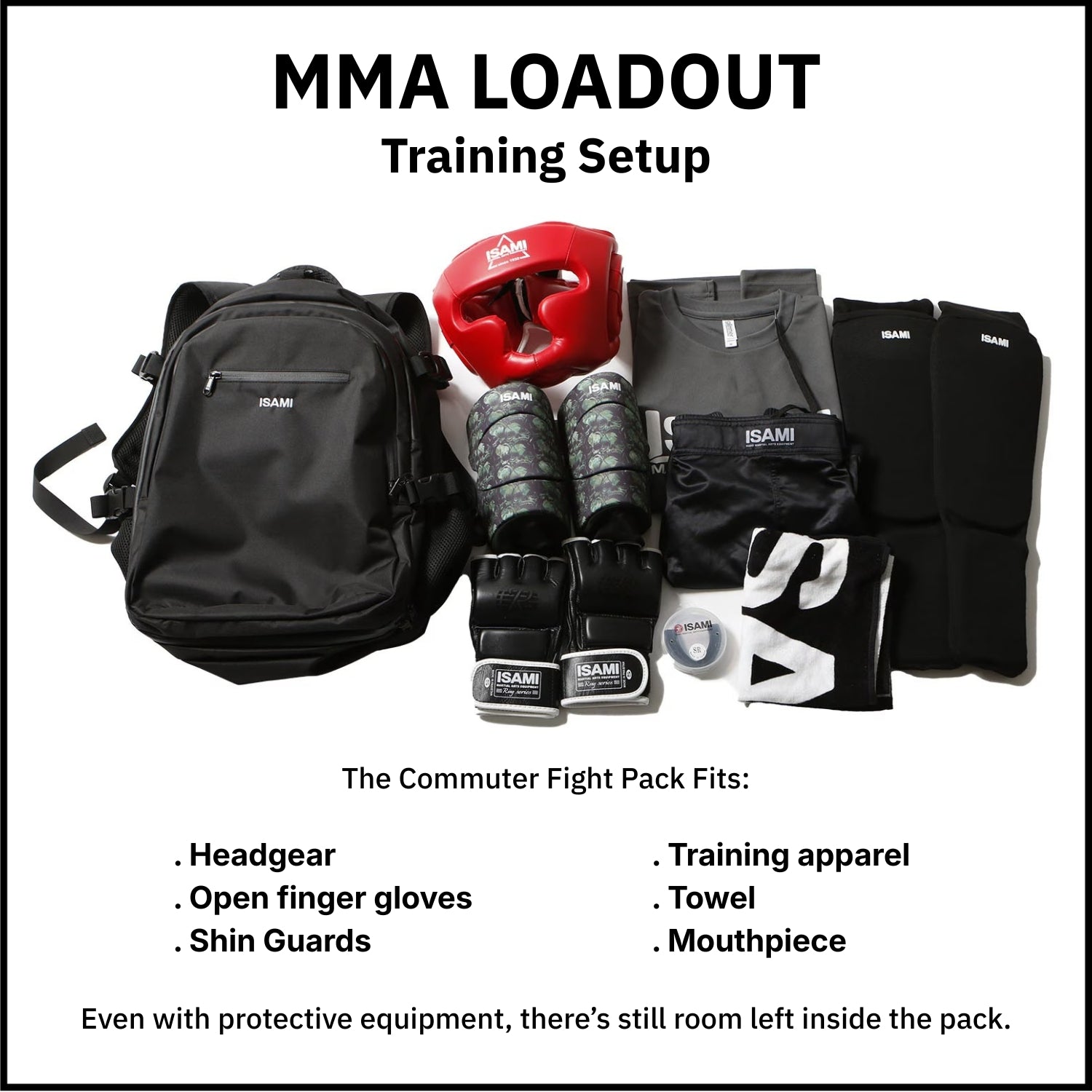Commuter Training Backpack with Laptop Storage – Isami