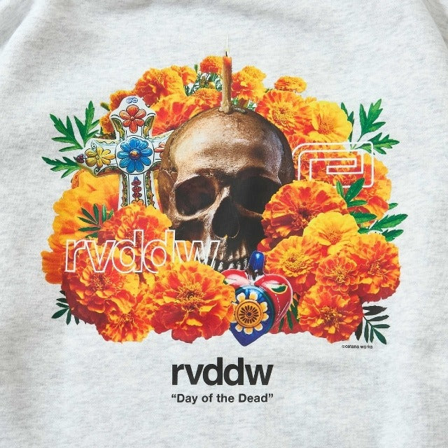 Marigold Skull Oversized Crewneck-Reversal RVDDW-ChokeSports