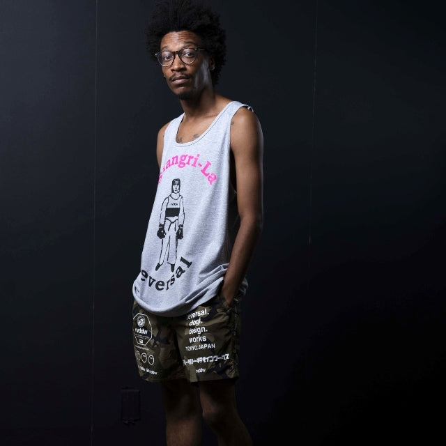 Multi Logo Nylon Shorts-Reversal RVDDW-ChokeSports