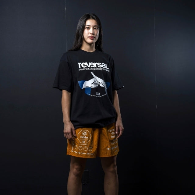 Multi Logo Nylon Shorts-Reversal RVDDW-ChokeSports