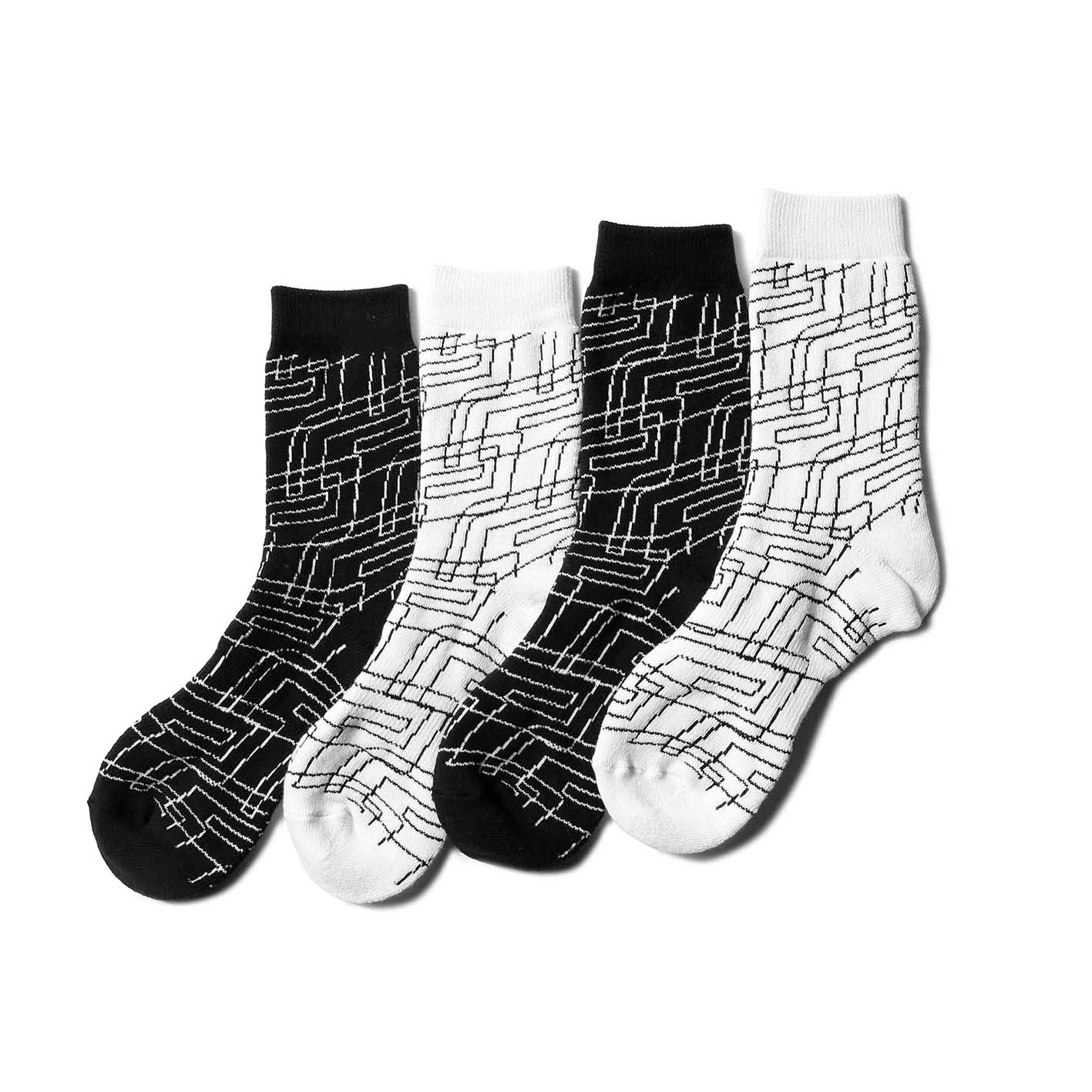 Oblique Big Mark Socks-Reversal RVDDW-ChokeSports