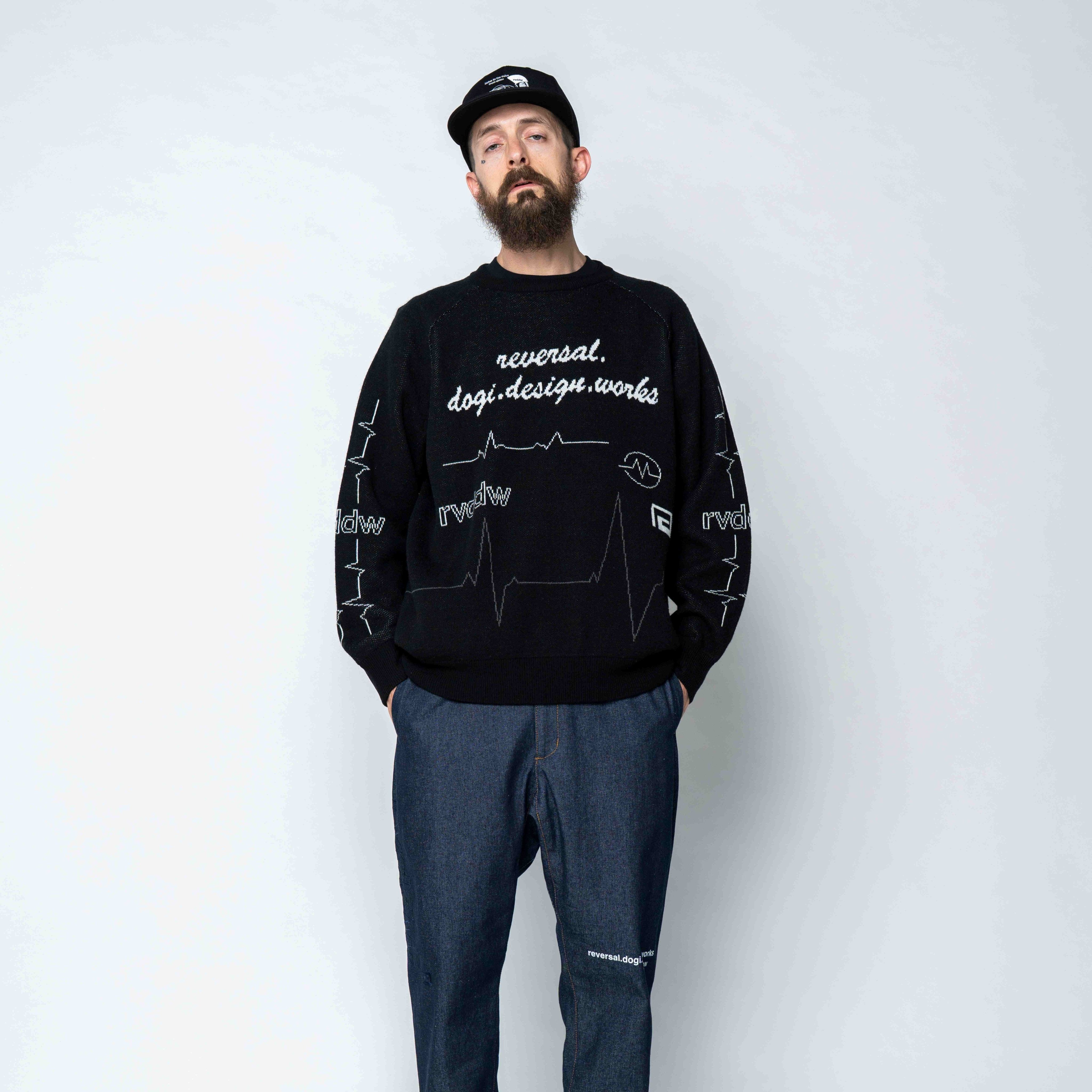 Pulse Knit Crewneck-Reversal RVDDW-ChokeSports