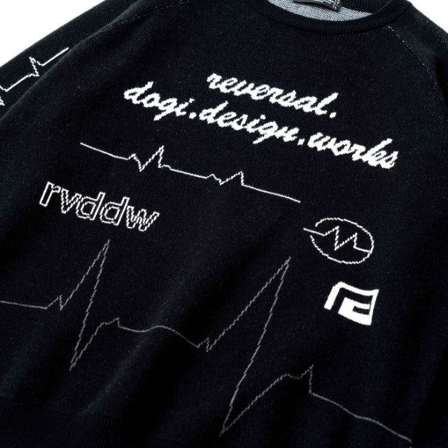 Pulse Knit Crewneck-Reversal RVDDW-ChokeSports