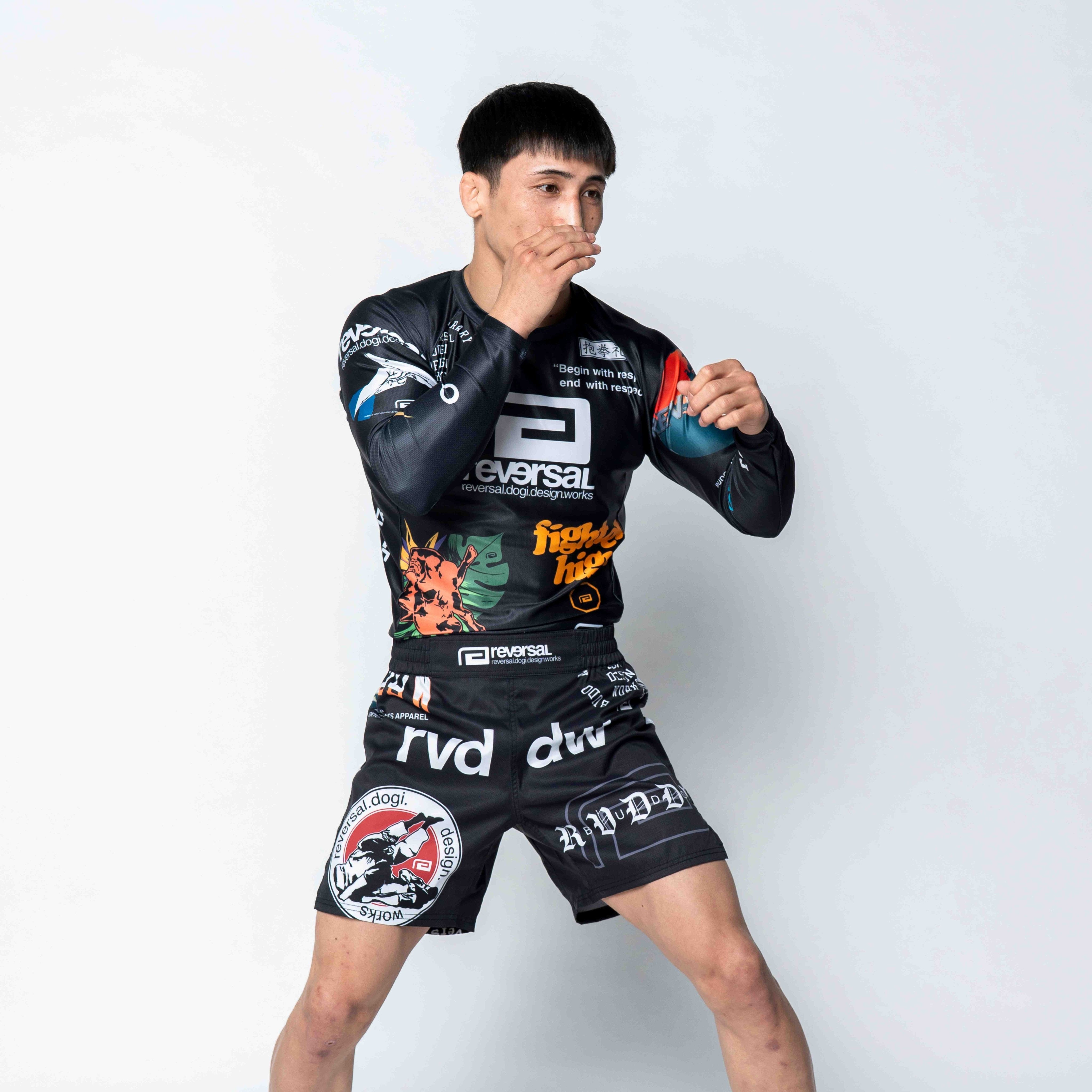 RVDDW All Star Fight Shorts-Reversal RVDDW-ChokeSports