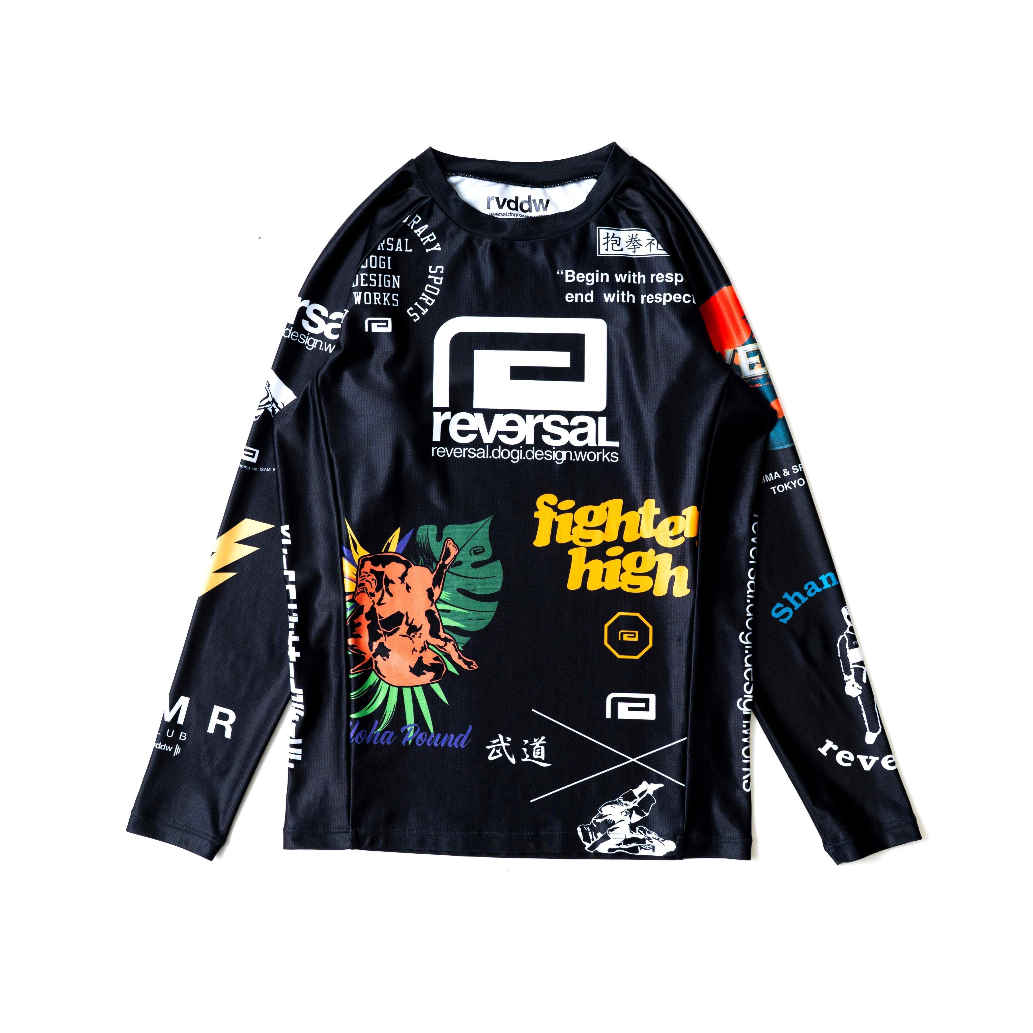 RVDDW All Star Rash Guard Long-Reversal RVDDW-ChokeSports