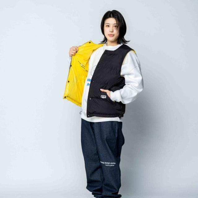 RVDDW Dual-Side Puffer Vest-Reversal RVDDW-ChokeSports