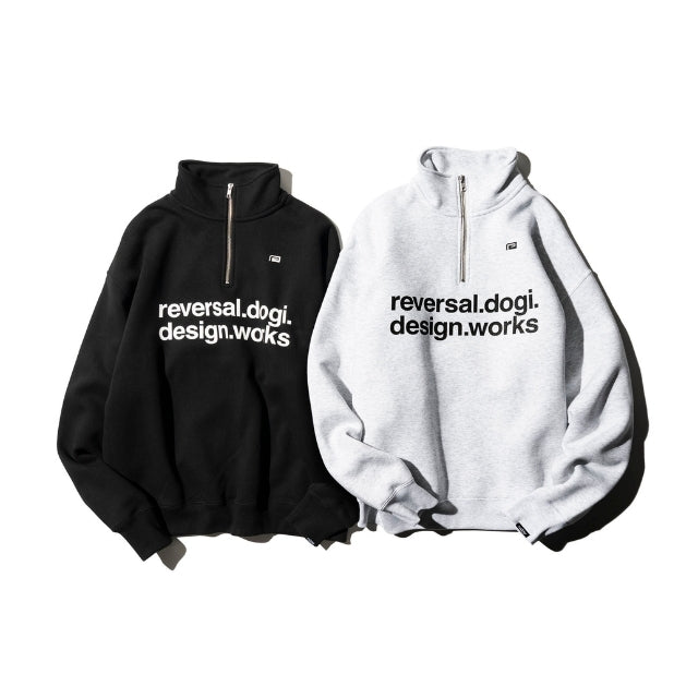 RVDDW Half Zip Sweat-Reversal RVDDW-ChokeSports