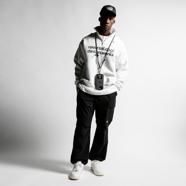 RVDDW Half Zip Sweat-Reversal RVDDW-ChokeSports