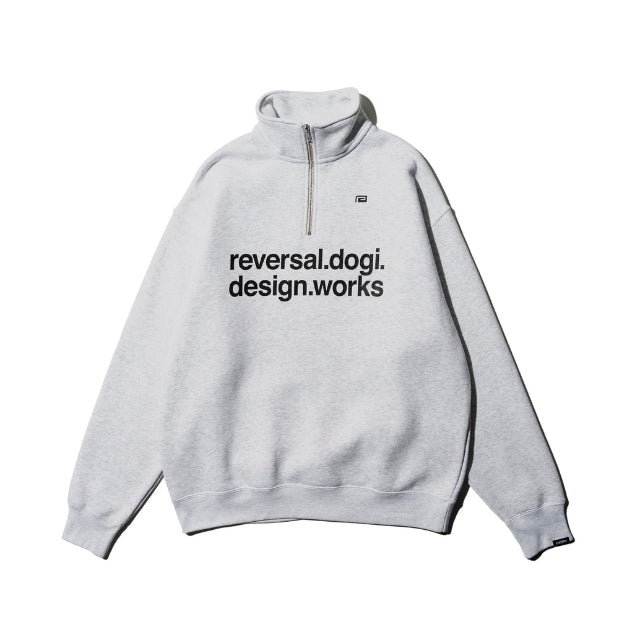 RVDDW Half Zip Sweat-Reversal RVDDW-ChokeSports