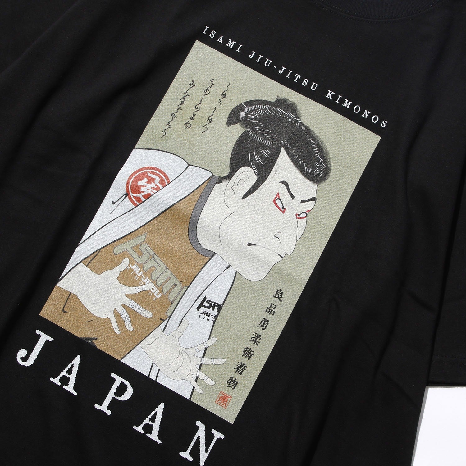 Ukiyo-e Jiu-Jitsu T-Shirt Sharaku Edition | Isami Japan