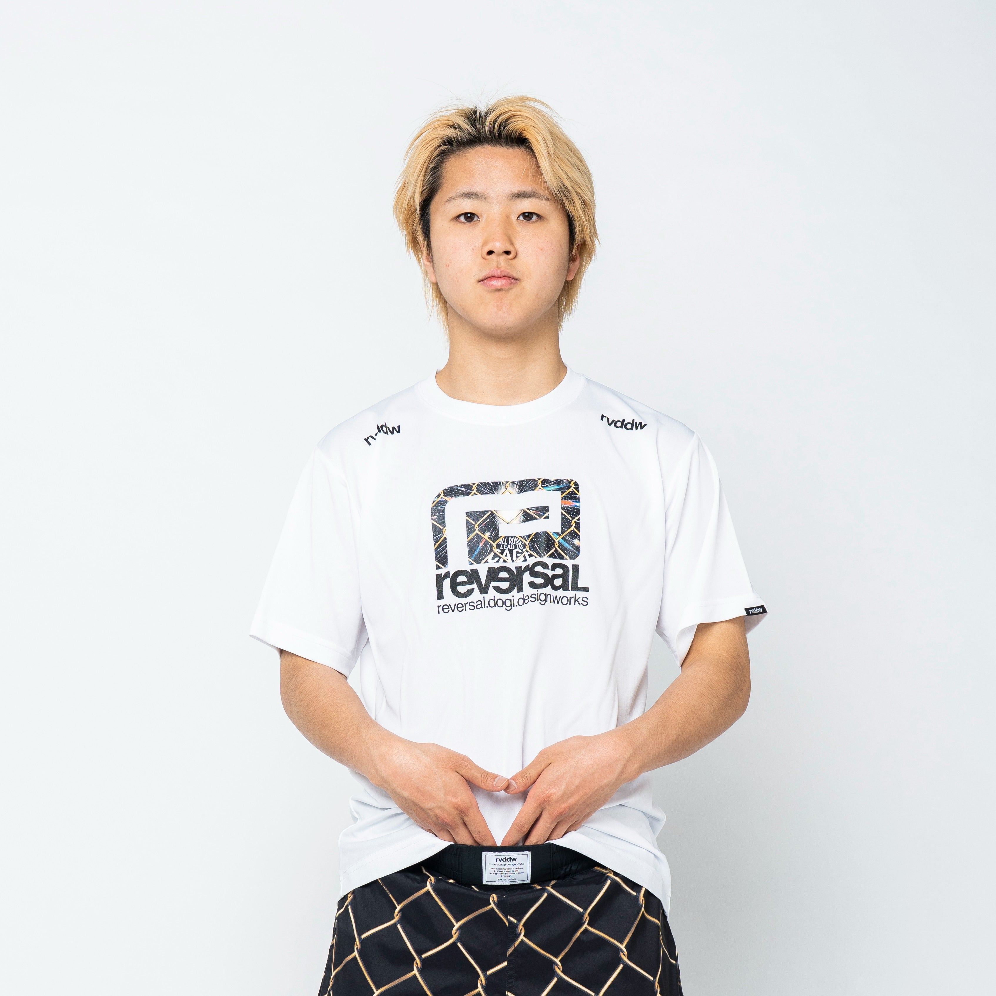 Space Cage Big Mark Dry T-Shirt-Reversal RVDDW-ChokeSports