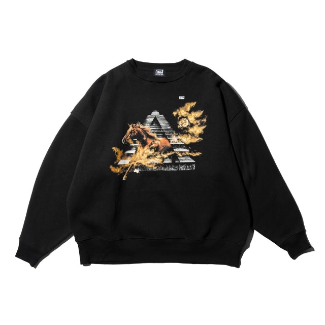 Stallion Baggy Crewneck-Reversal RVDDW-ChokeSports