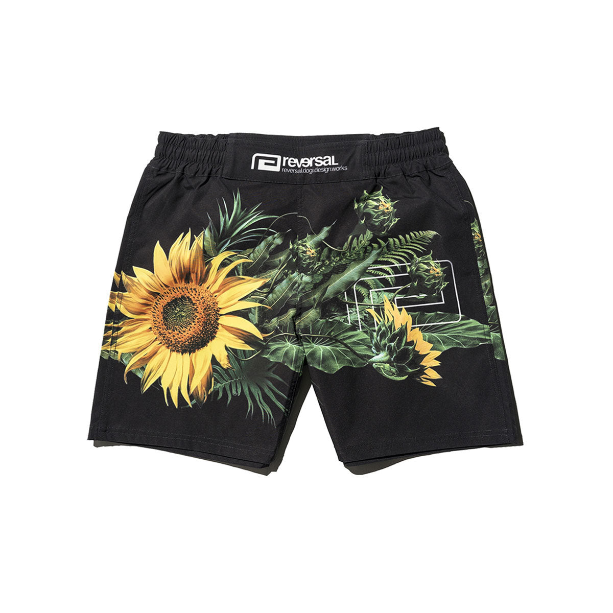 Sunflower Fight Shorts-Reversal RVDDW-ChokeSports