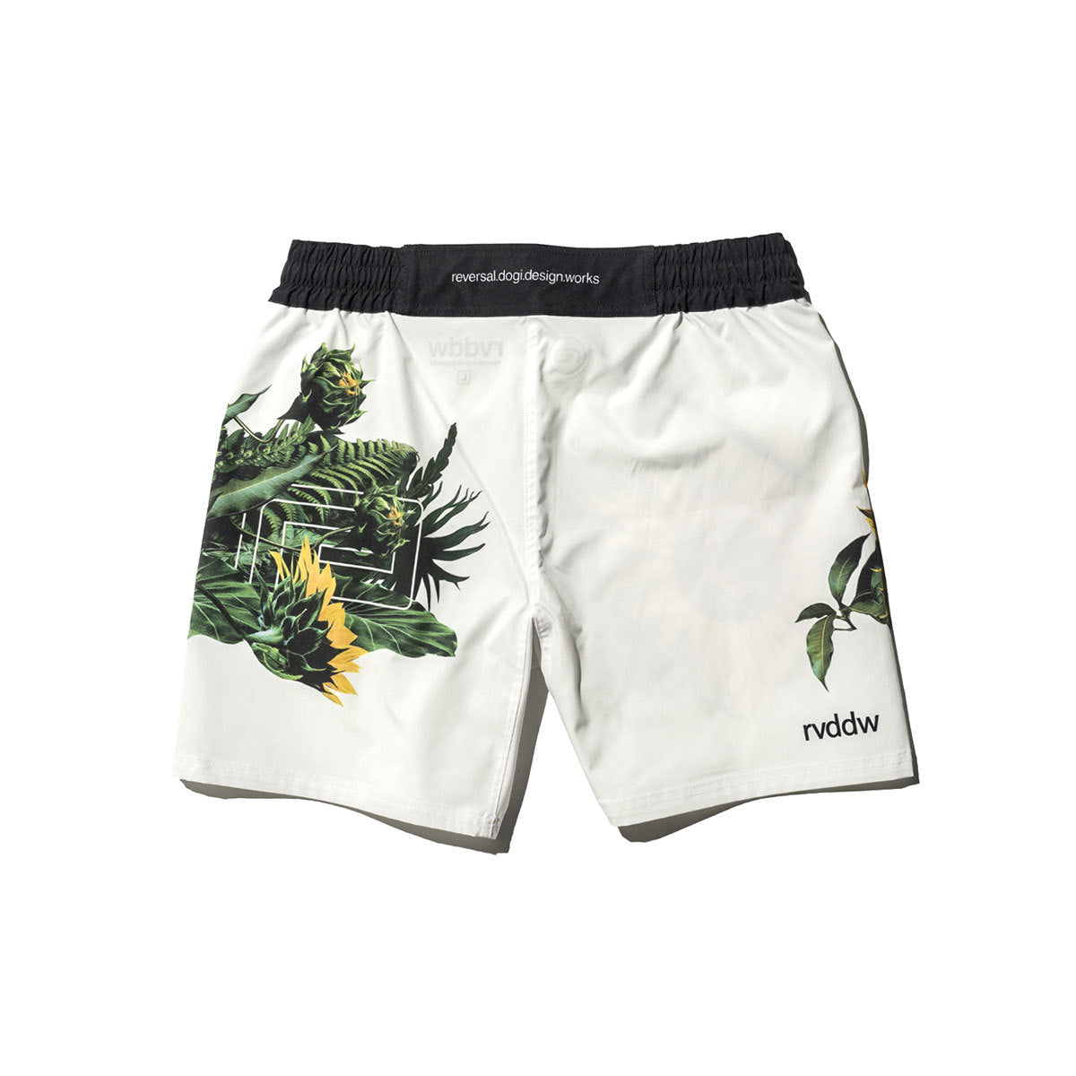 Sunflower Fight Shorts-Reversal RVDDW-ChokeSports