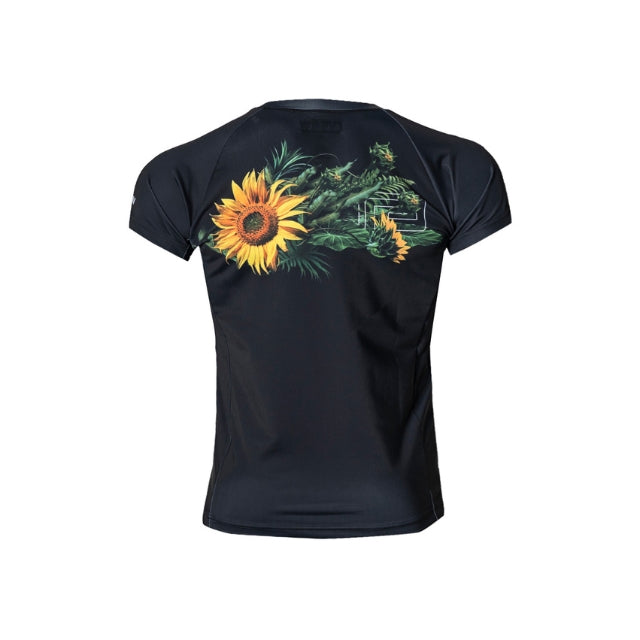 Sunflower Rash Guard-Reversal RVDDW-ChokeSports