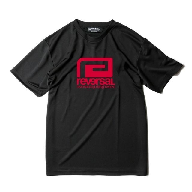 Reversal RVDDW Big Mark Dry T-Shirt Limited Color – White – flat lay
