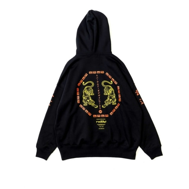 Twin Tiger Hoodie – Reversal RVDDW Heavyweight Streetwear