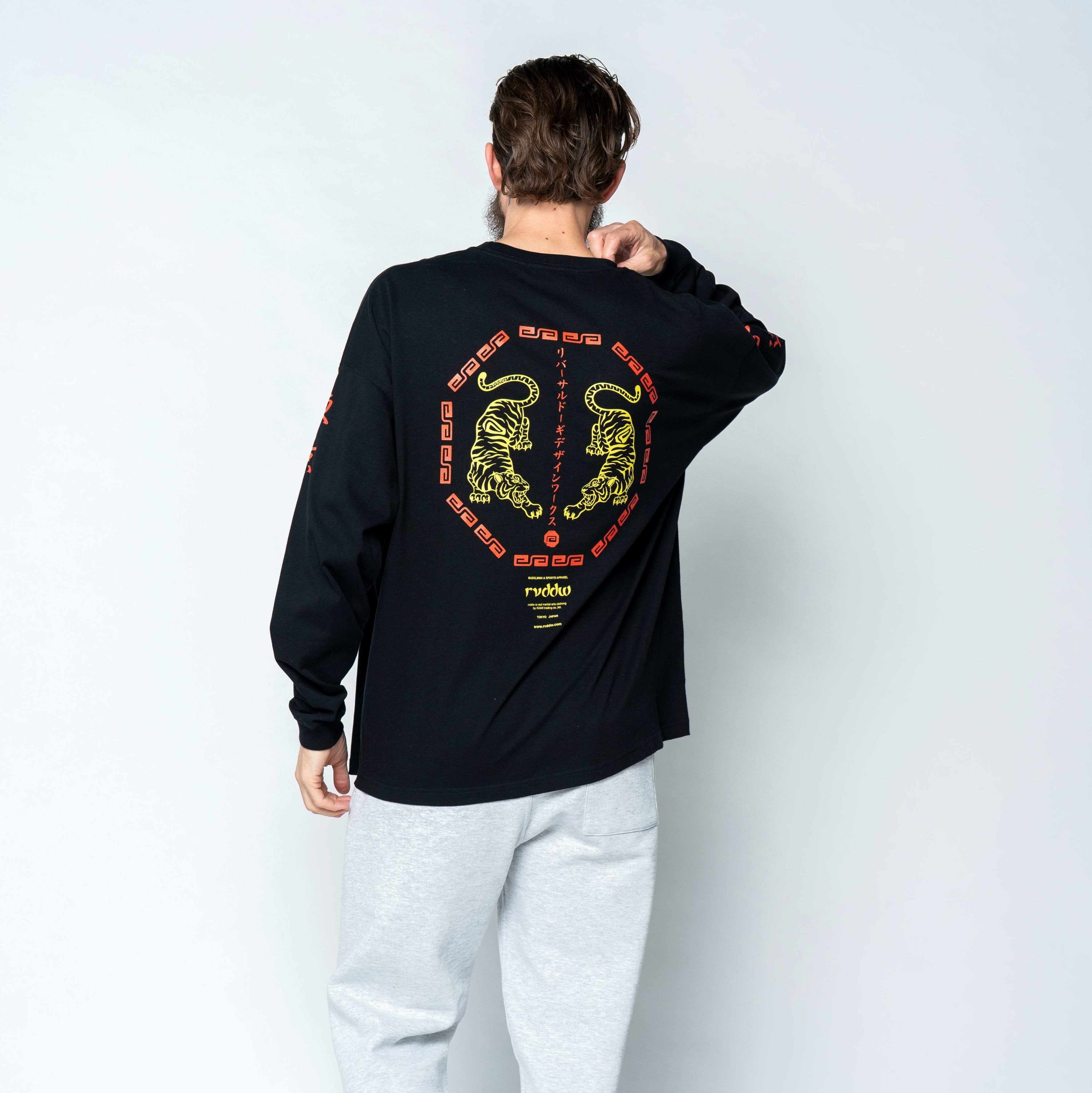Twin Tiger Long T-Shirt – Reversal RVDDW Tokyo Streetwear