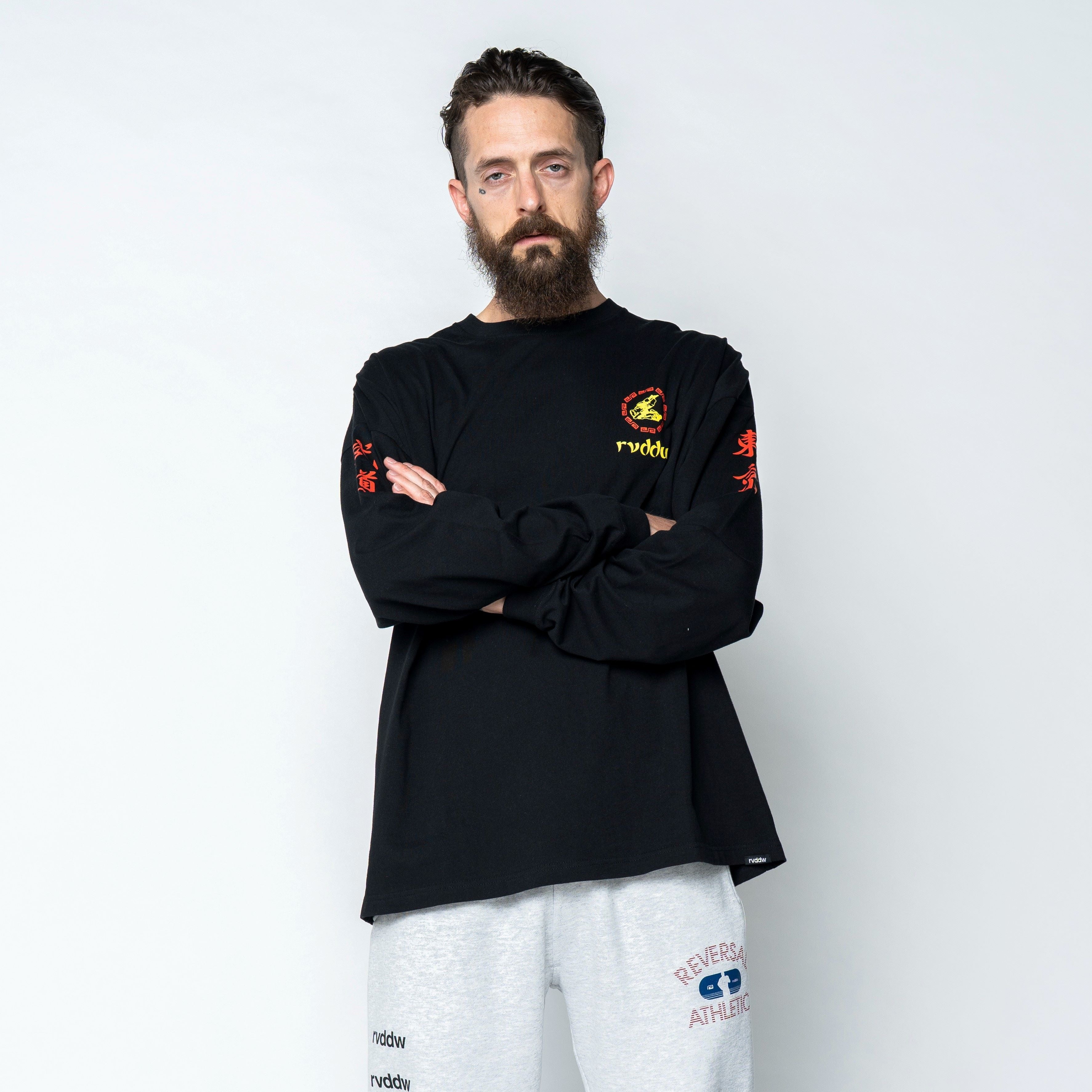 Twin Tiger Long T-Shirt – Reversal RVDDW Tokyo Streetwear