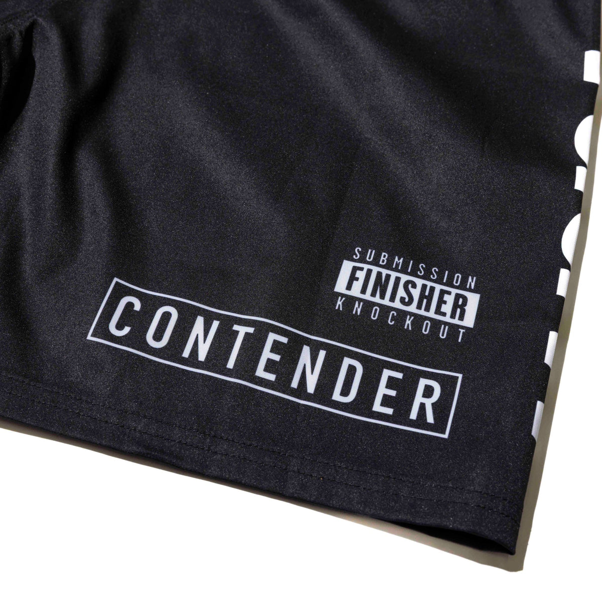 Reversal RVDDW Racing Fight Shorts – Black – detail shot