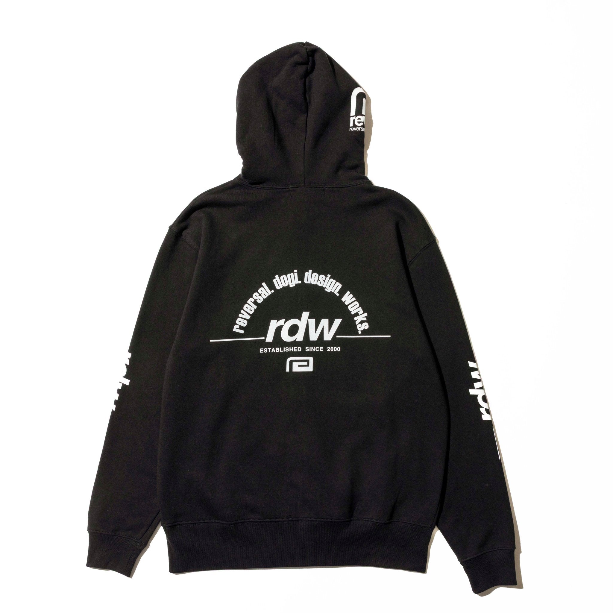 RDW Heavyweight Zip Hoodie, 10oz Cotton, Reversal RVDDW