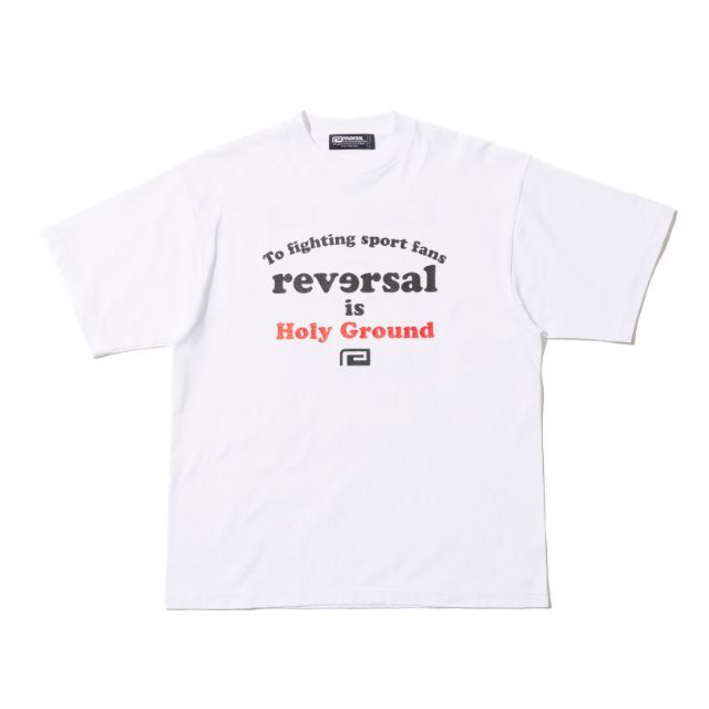 Reversal RVDDW Arena Seating Chart T-Shirt – White – flat lay