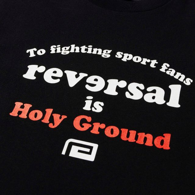 Reversal RVDDW Arena Seating Chart T-Shirt – Black – detail shot
